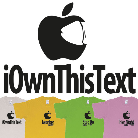 Make a statement with an iPhone t-shirt customized to your liking