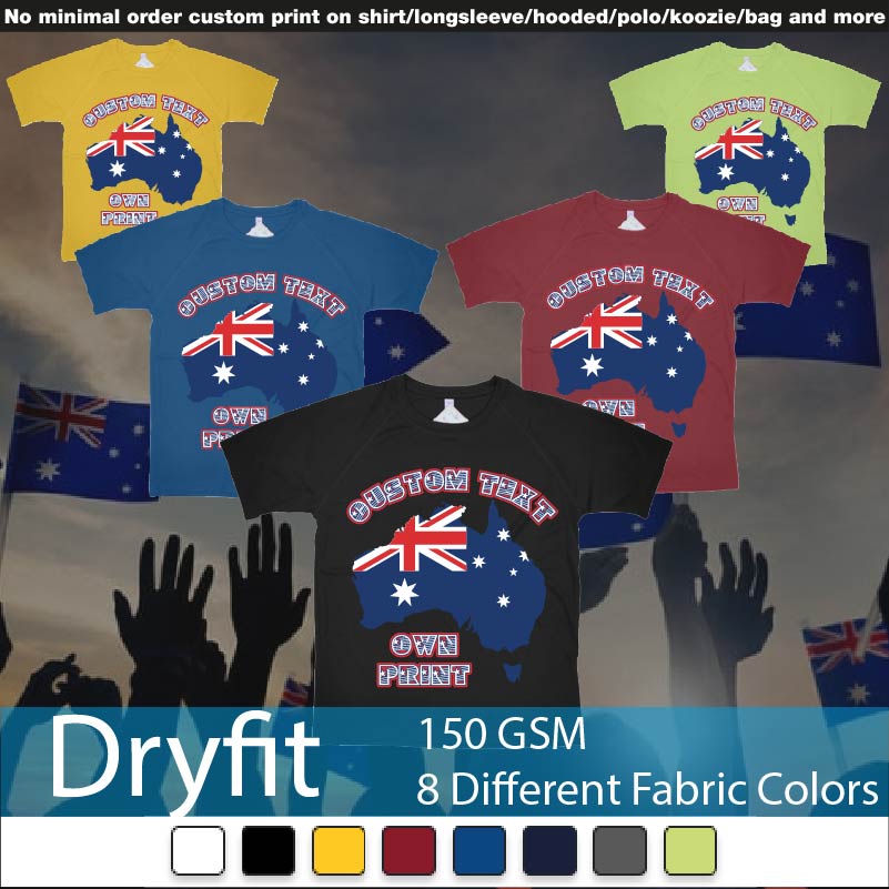 Australia Best Custom Tshirt Print Bali Dryfit Tshirt Samples On Demand Printing Bali