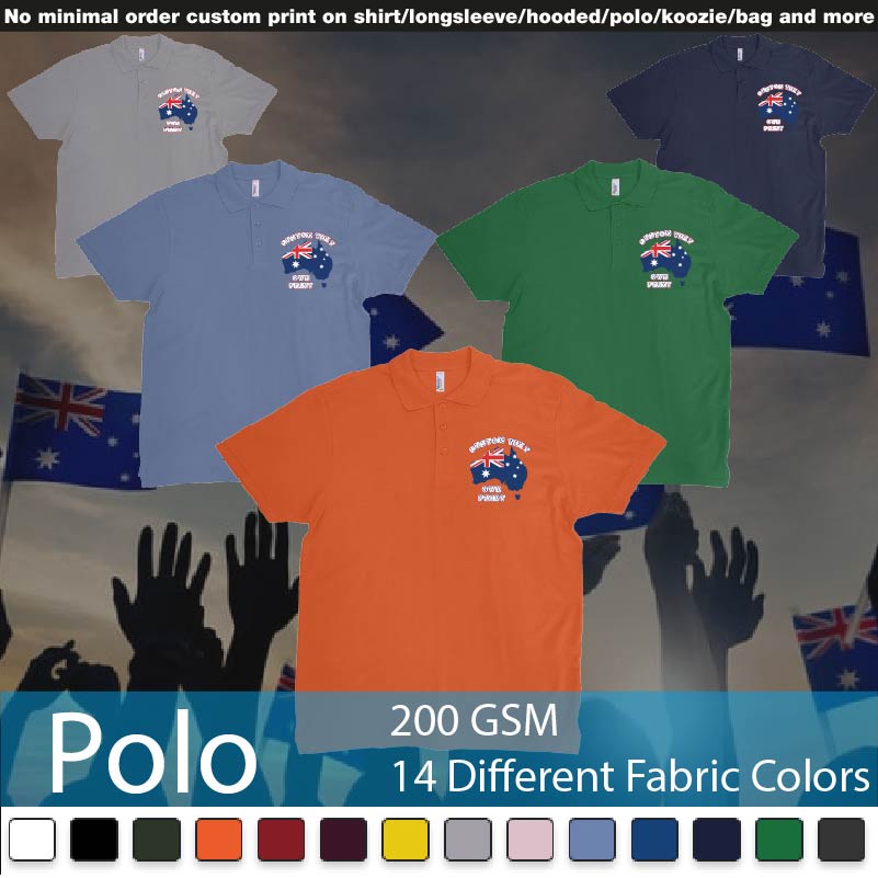 Australia Best Custom Tshirt Print Bali Polo Shirts Samples On Demand Printing Bali