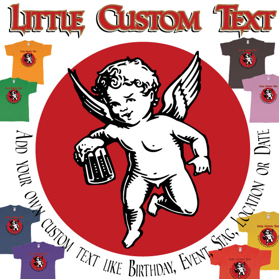 Custom tshirt design Little Creatures Beer Logo Own Custom Print choice your own printing text made in Bali