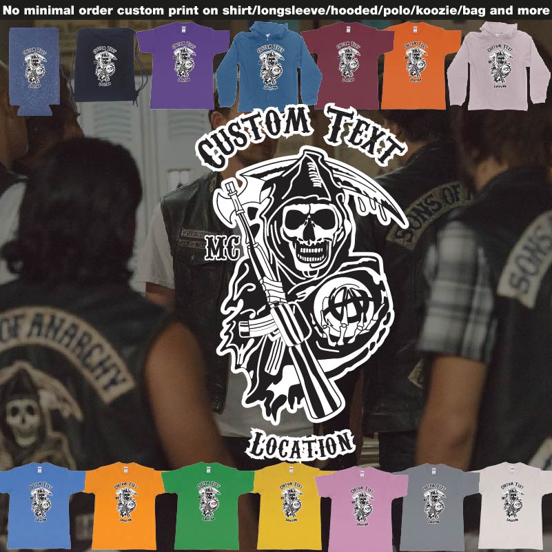 Son Of Anarchy Logo Custom Text 02 Overview Design Samples