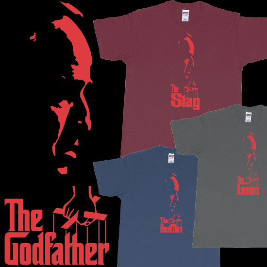 Custom tshirt design The Stag/Groom Godfather custom t shirt choice your own printing text made in Bali