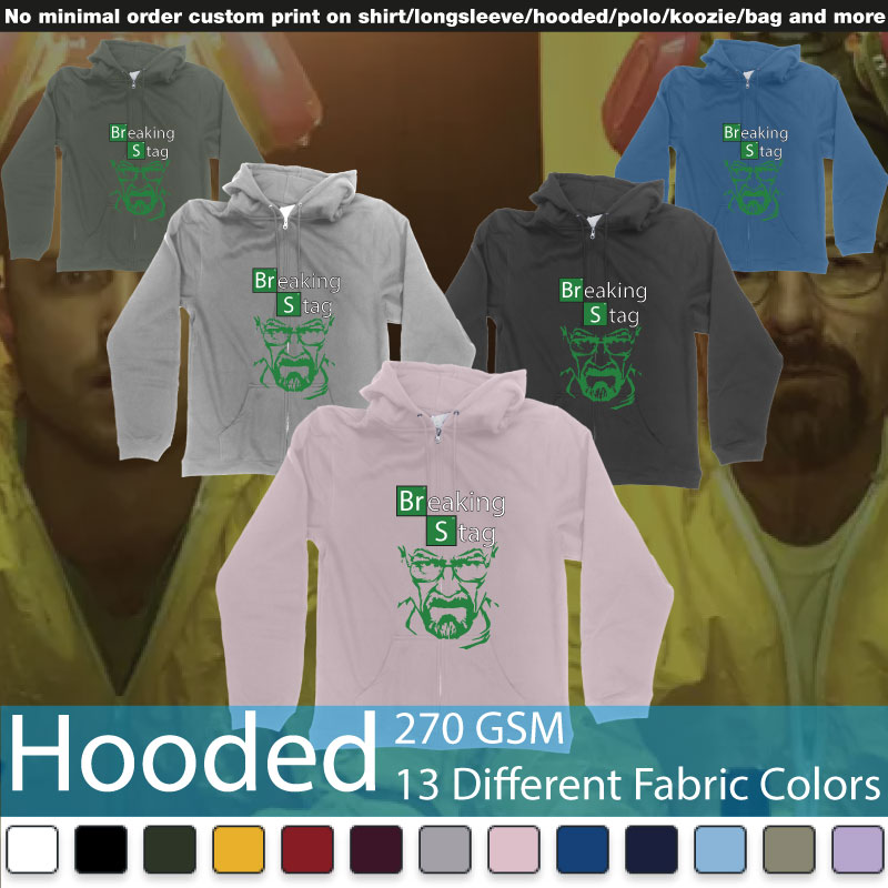 Breaking Bad Walters Face Hooded Samples On Demand Printing Bali