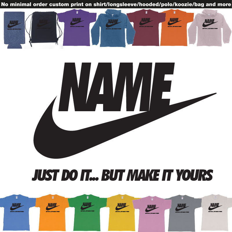 Nike Just Do It But Make Yours Own Custom Text Bali 02 Overview Design Samples