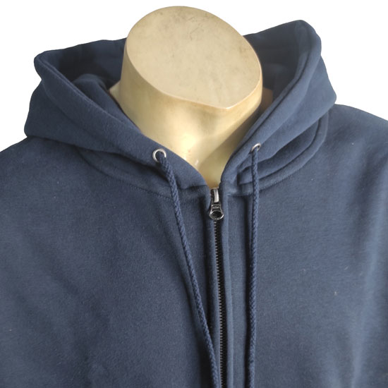 9600 Zip Hooded Front Closeup