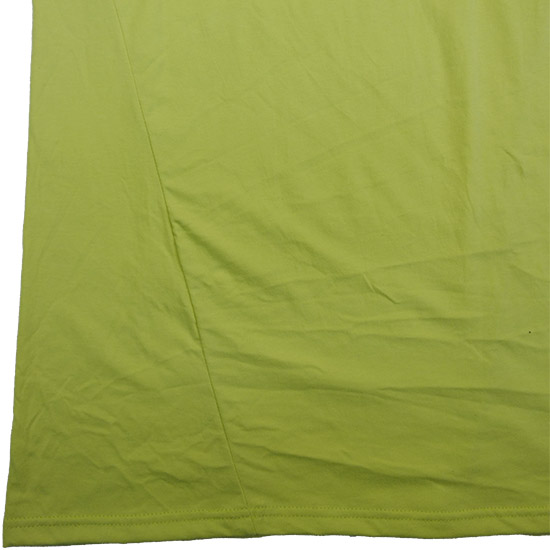 (L12G) Twisted Dress in Fabric Color (3149) Sweet Green in (160 GSM, 100% Cotton) Fabric ColorsStandard fabric for men/womenFabric Specification100% Cotton160 Grams Per Square MeterPreshrunk materialThe fabric is preshrunk, but depending on the way you wash, the fabric might still have up to 2% of shrinkage more.