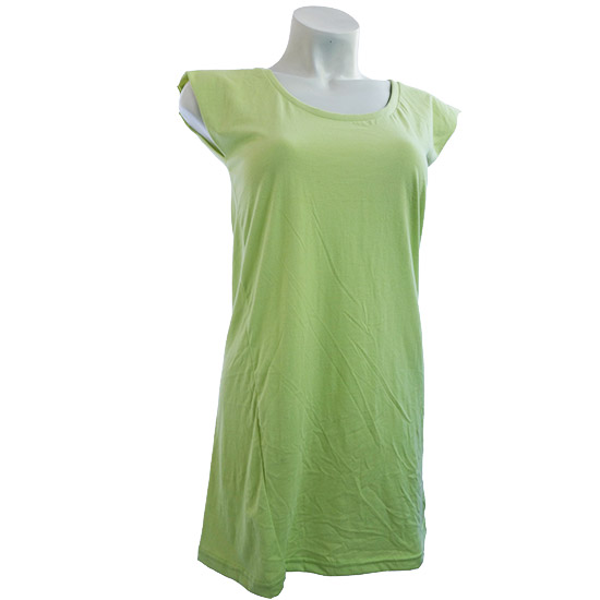 (L12G) Twisted Dress in Fabric Color (3149) Sweet Green in (160 GSM, 100% Cotton) Fabric ColorsStandard fabric for men/womenFabric Specification100% Cotton160 Grams Per Square MeterPreshrunk materialThe fabric is preshrunk, but depending on the way you wash, the fabric might still have up to 2% of shrinkage more.