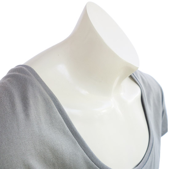 (T03S) U-Neck Shirt in Fabric Color (2009) Gray in (210 GSM, 100% Cotton) Fabric ColorsStandard fabric for men shirtsFabric Specification100% Cotton210 Grams Per Square MeterPreshrunk materialThe fabric is preshrunk, but depending on the way you wash, the fabric might still have up to 2% of shrinkage more.