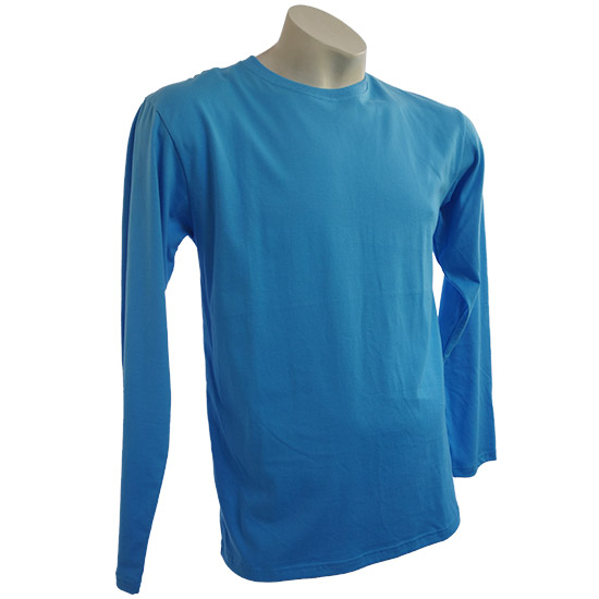 (T31S) Long Sleeve Standard in Fabric Color (2054) Water in (210 GSM, 100% Cotton) Fabric ColorsStandard fabric for men shirtsFabric Specification100% Cotton210 Grams Per Square MeterPreshrunk materialThe fabric is preshrunk, but depending on the way you wash, the fabric might still have up to 2% of shrinkage more.