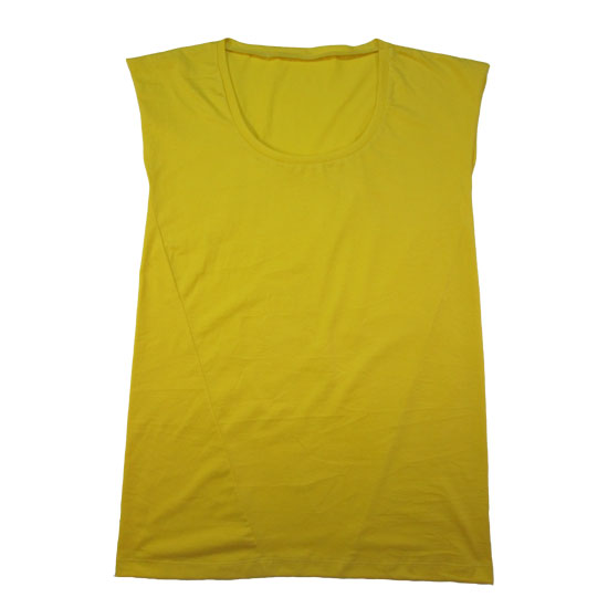 (L12G) Twisted Dress in Fabric Color (3104) Washed Yellow in (160 GSM, 100% Cotton) Fabric ColorsStandard fabric for men/womenFabric Specification100% Cotton160 Grams Per Square MeterPreshrunk materialThe fabric is preshrunk, but depending on the way you wash, the fabric might still have up to 2% of shrinkage more.